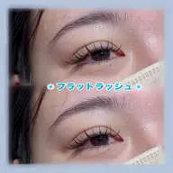 🌈LEDフラットラッシュ80​〜​120本🌈持ちの良さ⭕️⚠️付け足しは行っておりません