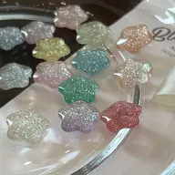 夏限定　水光グリッターネイル　　5500円