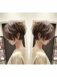 🫧土日祝ミニモ限定🫧ショートカット➕カラー➕TOKIOトリートメント💐