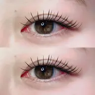 🍒LEDフラットラッシュ100本🍒7,000円→3,000円❤️束仕上げ※SNS掲載用の写真撮影必須📷