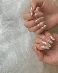 持ち込みデザイン・アートフリー / キラキラ韓国・ガーリーリボン 🍒