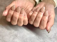 ワンカラー+ミラーアート(オフなし)