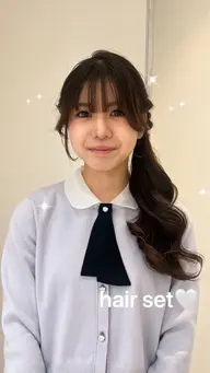 【ヘアセット】💕（事前にイメージの画像送って頂ける方）