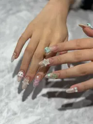 オフケア込み💅10本長さだし＋持ち込みデザイン✨（パーツつけ放題）