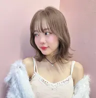 【🌸期間限定🌸】 💟ミディアムカット💟(くびれミディアム,ウルフなど)🤍⟡.·*.トリートメント付き️🫧🎀