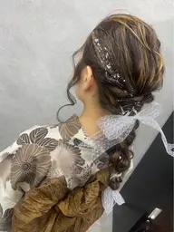 浴衣着付け➕ヘアセット