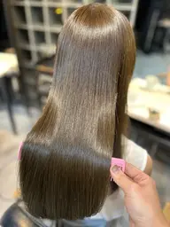 【柔らかい縮毛矯正】✨カット➕艶髪縮毛矯正➕ワンカラー➕自社開発3stepラクリストリートメント✨