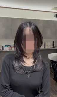 レイヤーや顔周りカットなど⭐︎ショート、メンズ🙅🏼‍♀️