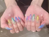 チップ長さだし10本➕120分ジェルやり放題(オフ込み) ❤️スートンとシール付け放題❤️華やかパーツ2個無料❤️