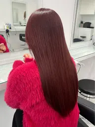 【🎀初カラーの方向け🎀】ブリーチありorなし選べるWカラー＋オリジナルトリートメント♡