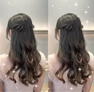 【平日限定価格❕】꒰ঌお呼ばれヘアアレンジ໒꒱🤍結婚式 イベント前にぜひ🤍