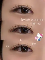 【ご新規様】エクステ~100本👁️🎀ナチュラルに🫧フラットラッシュ🪽オフ無料 ［亀戸］