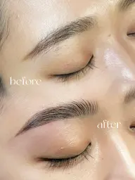 1日2人限定❣️大人気ハリウッドブロウリフト💫(WAX脱毛＋メイク仕上げ)