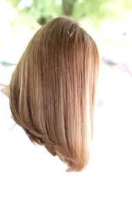 ⭐️透明感ブリーチ1回＋似合わせカラーでカットでオシャレに💙💜　30パーオブ❣️