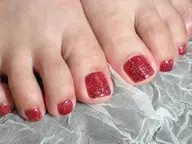 【オフなし/2名限定】ワンカラー かかと角質&しっかり甘皮ケア付