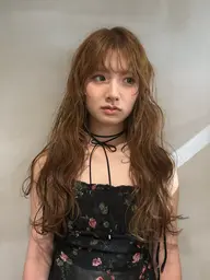 ロングヘアカット