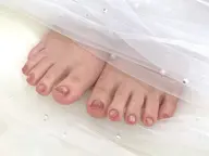 【フット】〈オフあり〉マグネットネイル🧲¥5500⭐️新規オフ無料⭐️《ミニモ限定✨大きいパーツ1つ無料❕》