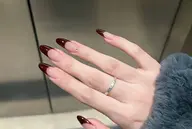 【Hand☆ソフトジェルオフ無料】美フォルム♪カラーフレンチネイル¥6680