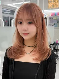 【❤️ご新規様限定❤️】🎀艶カラー➕レイヤーカット➕超音波トリートメント🎀