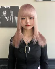 💛ケアブリーチ(フル)＋艶ケアカラー＋トリートメント