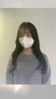 韓国風透明感ヘアカラー.⋆𝜗𝜚   艶感カラー🫧