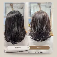 前髪・顔周りカット+カラー