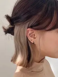 🥫【ブリーチ込み◎】インナーorイヤリングカラー🌹