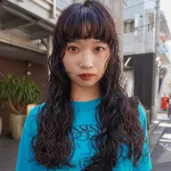 【初回】レディースパーマ＋カット＋内部補修トリートメント‪(ハードパーマ/ウルフパーマ/ボブパーマ/レイヤーパーマ)