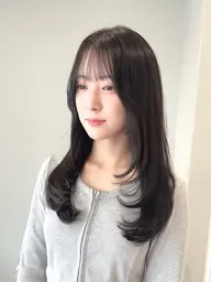 【🌸4月限定🌸】【髪質改善✨】🍒カット+透明感カラー+髪質改善オージュア 4StepTR🍒