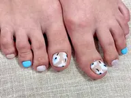 【フットネイル👣✨】デザインやり放題120分　10,000→8,000［フィルインorオフ代込み］