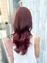 ダメージレス✨️カット+ブリーチなしダブルカラー🦋