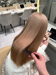 【🌈ブリーチ毛限定🌈】カット➕ブリーチ縮毛➕内部補修トリートメント《こだわりの薬剤で美髪＆艶髪にします‼️》