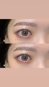 オールメニュー✨【⠀上下パーマ＋アイブロウスタイリング】