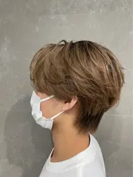 【3月3.11.17日限定】メンズカラー＋カットモデル　¥2200