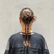 【 平日限定 : お呼ばれヘアアレンジ🕊𓈒𓏸︎︎︎︎ 】 結婚式などのお呼ばれアレンジ限定メニューです✨✨