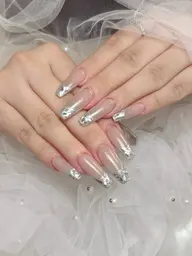 [チップ長さだし] ガラス、フレンチ<7日以内お直し、オフ無料>