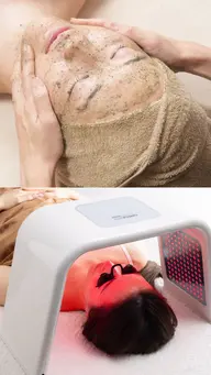ハーブピーリング＋LED韓国肌管理美容セットがいまだけお得！！