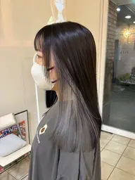 【⭐️ミニモ学割⭐️】フェイスフレーミングorイヤリングカラー＋全体カラー＋2stepトリートメント🫧