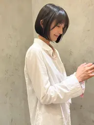 🫣🫣気になるお顔まわりストレート⭐️+必ず可愛くなるカット+艶々トリートメント