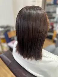 カット＋ストレートパーマ