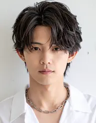 【部分デザイン】カット＋ポイントパーマ＋トリートメント