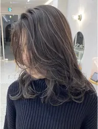 💙カット＋大人ハイライトカラー💙