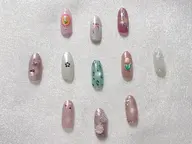 ワンカラー+アート2本(オフあり)