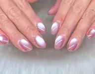 【オフなし】ちゅるん水光ネイル【ジェルネイル】フラッシュorマグネットネイルワンカラー　平日¥6000土日祝¥6500