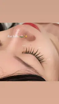 【フラットマットラッシュ】負担少なくボリューム感up💖U29