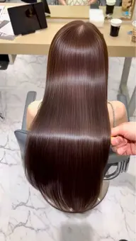 【平日限定🉐人気No.2髪質改善】カット+美髪カラー+髪質改善❤️‍🔥 【ULTOWAトリートメント】
