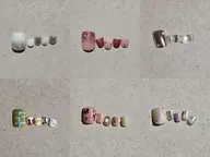 【オフ無料】フット トレンドデザイン40種程 *デザイン/カラー変更OK*