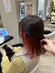 インナーカラー+Aujuaトリートメント