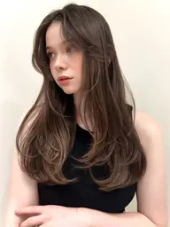 【cut】レイヤーカット+5stepバイカルテトリートメント🫧#ミディアムレイヤー#ザクザクレイヤー#ハイレイヤー