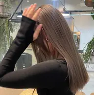 縮毛矯正＋ケアカラー